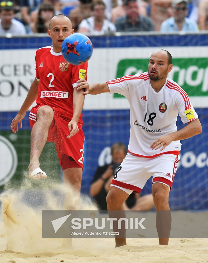 2017 Euro Beach Soccer League. Russia vs. Belarus
