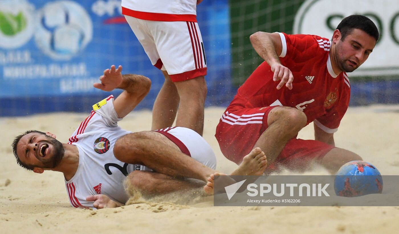 2017 Euro Beach Soccer League. Russia vs. Belarus
