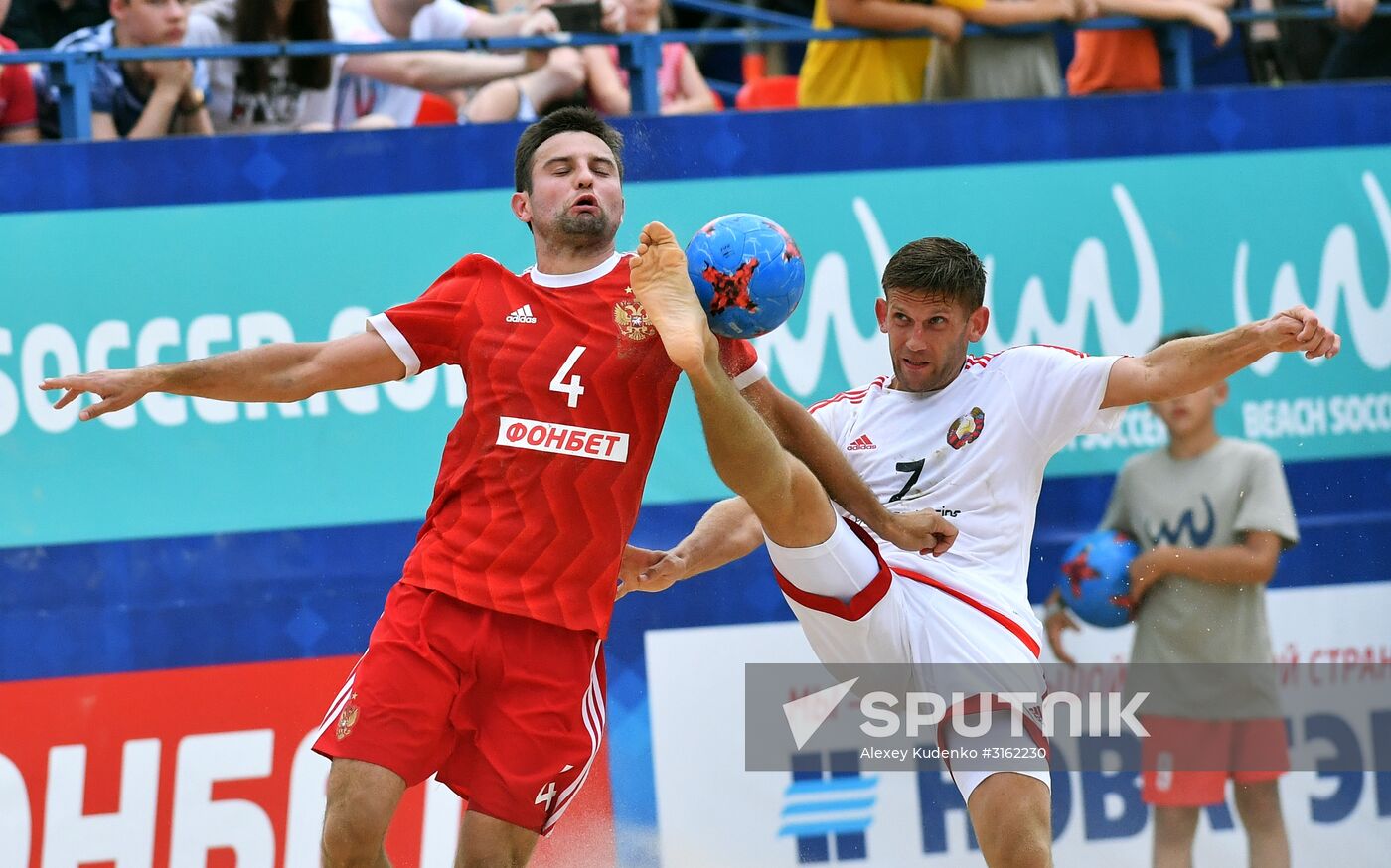 2017 Euro Beach Soccer League. Russia vs. Belarus