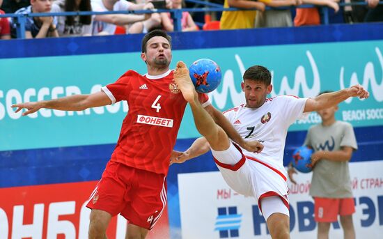 2017 Euro Beach Soccer League. Russia vs. Belarus