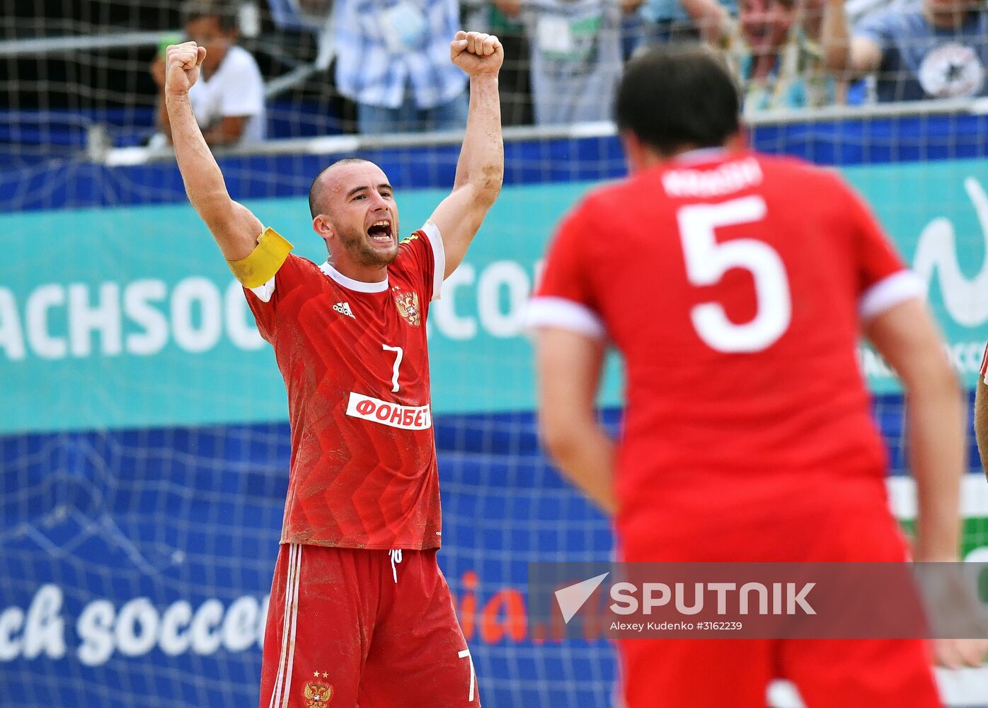 2017 Euro Beach Soccer League. Russia vs. Belarus
