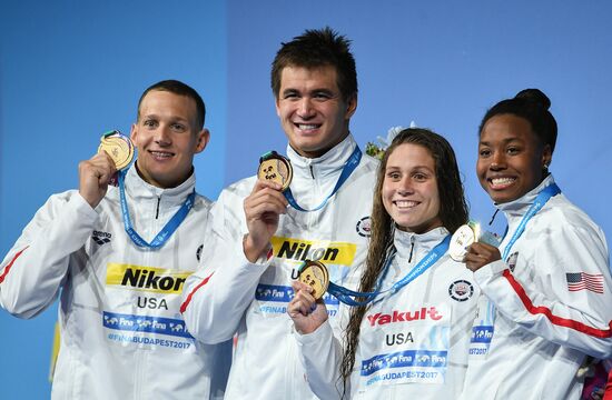 2017 FINA World Championships. Swimming. Day seven