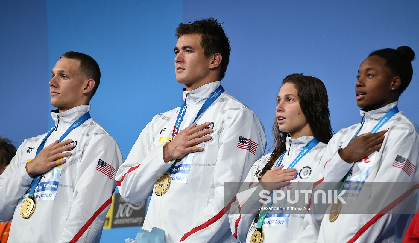 2017 FINA World Championships. Swimming. Day seven