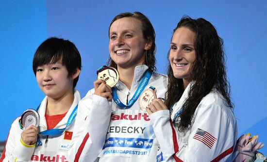 2017 FINA World Championships. Swimming. Day seven