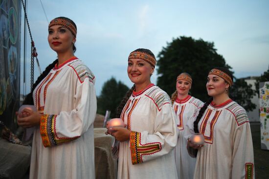 Chemodan art festival in Suzdal