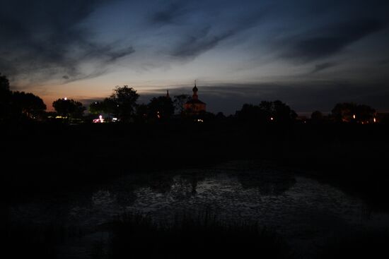 Chemodan art festival in Suzdal