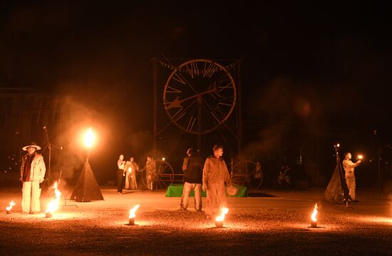 Chemodan art festival in Suzdal