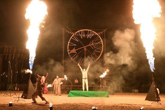 Chemodan art festival in Suzdal