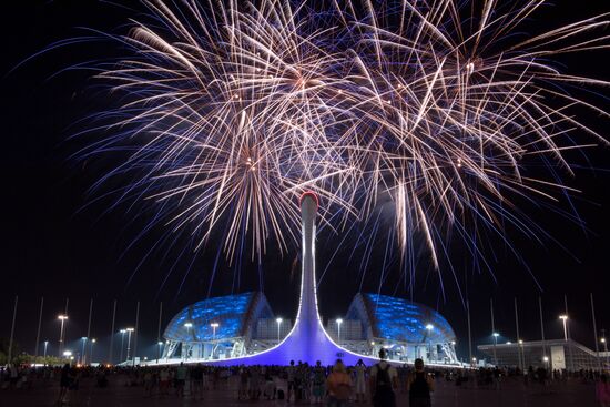 World Fireworks Championship qualifying stage in Sochi