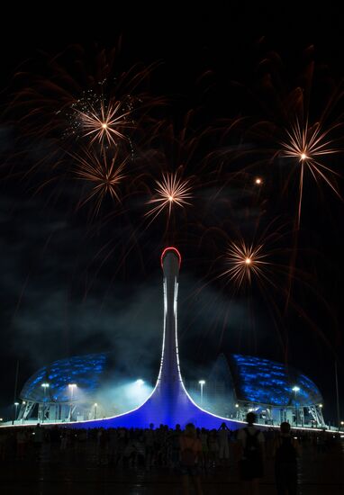 World Fireworks Championship qualifying stage in Sochi