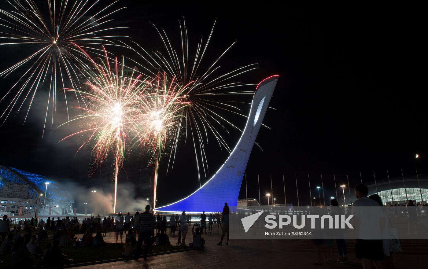 World Fireworks Championship qualifying stage in Sochi