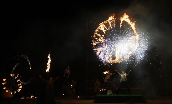 Chemodan art festival in Suzdal