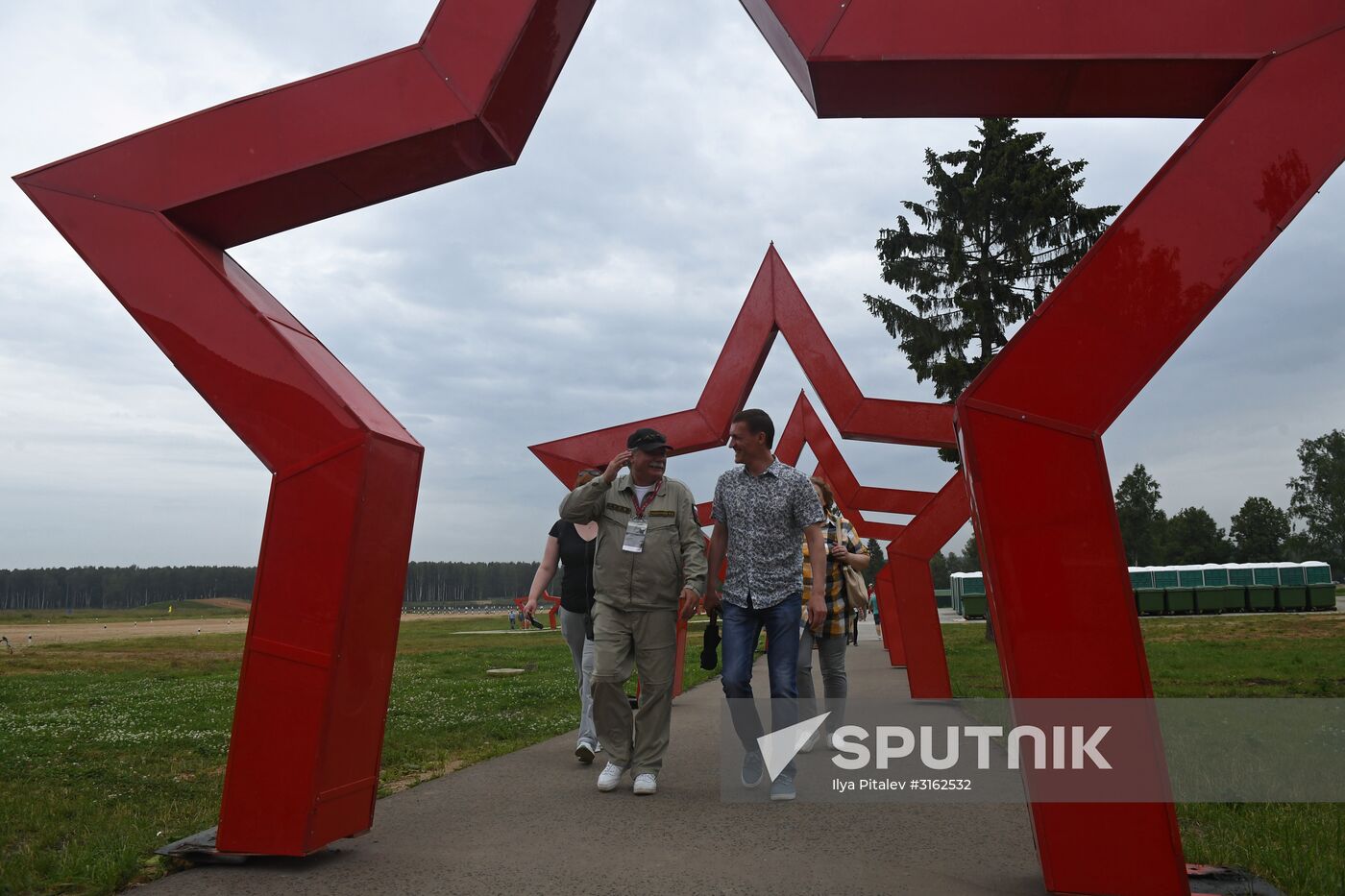 Tank Biathlon Stage 1: Individual race. Day One