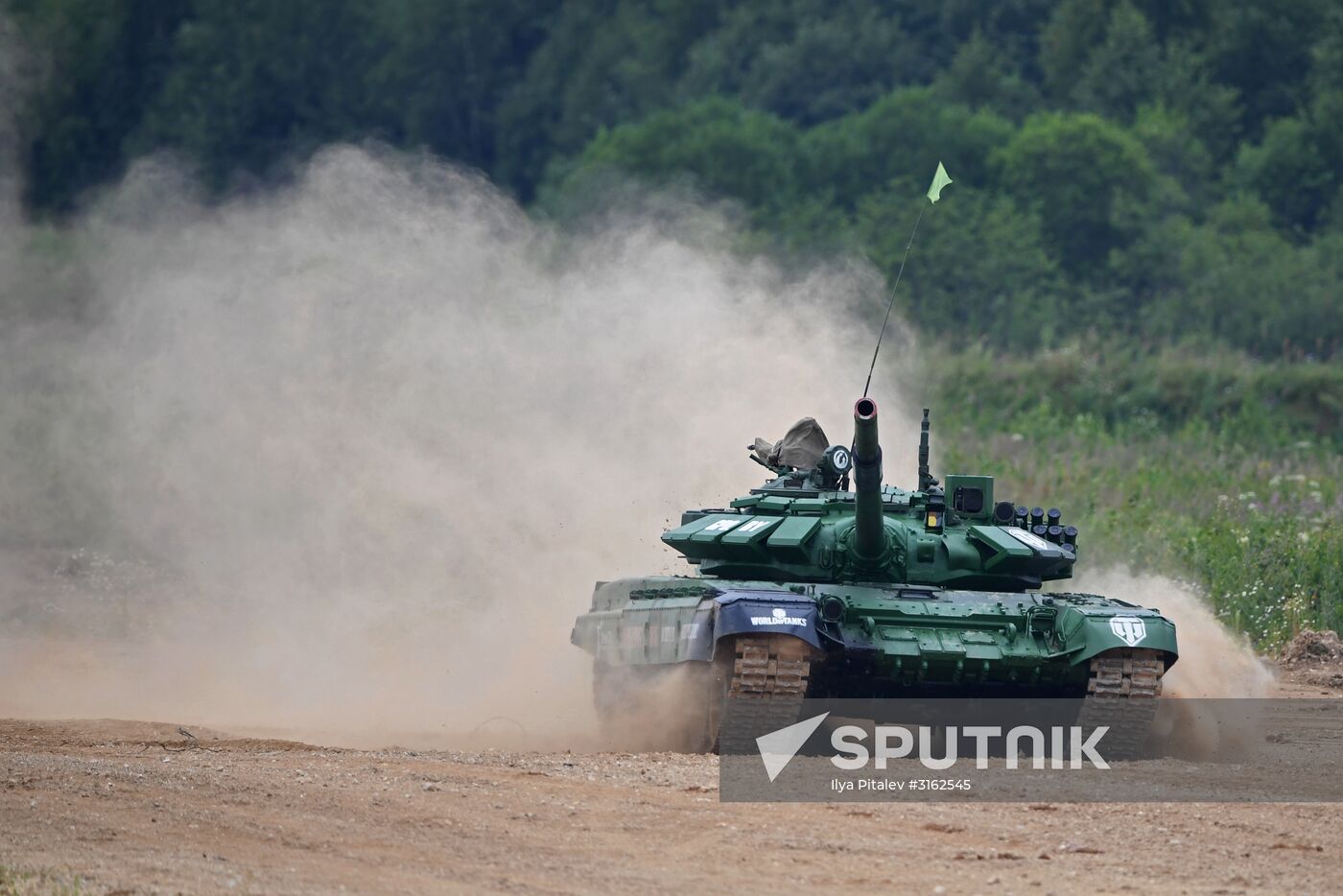 Tank Biathlon Stage 1: Individual race. Day One