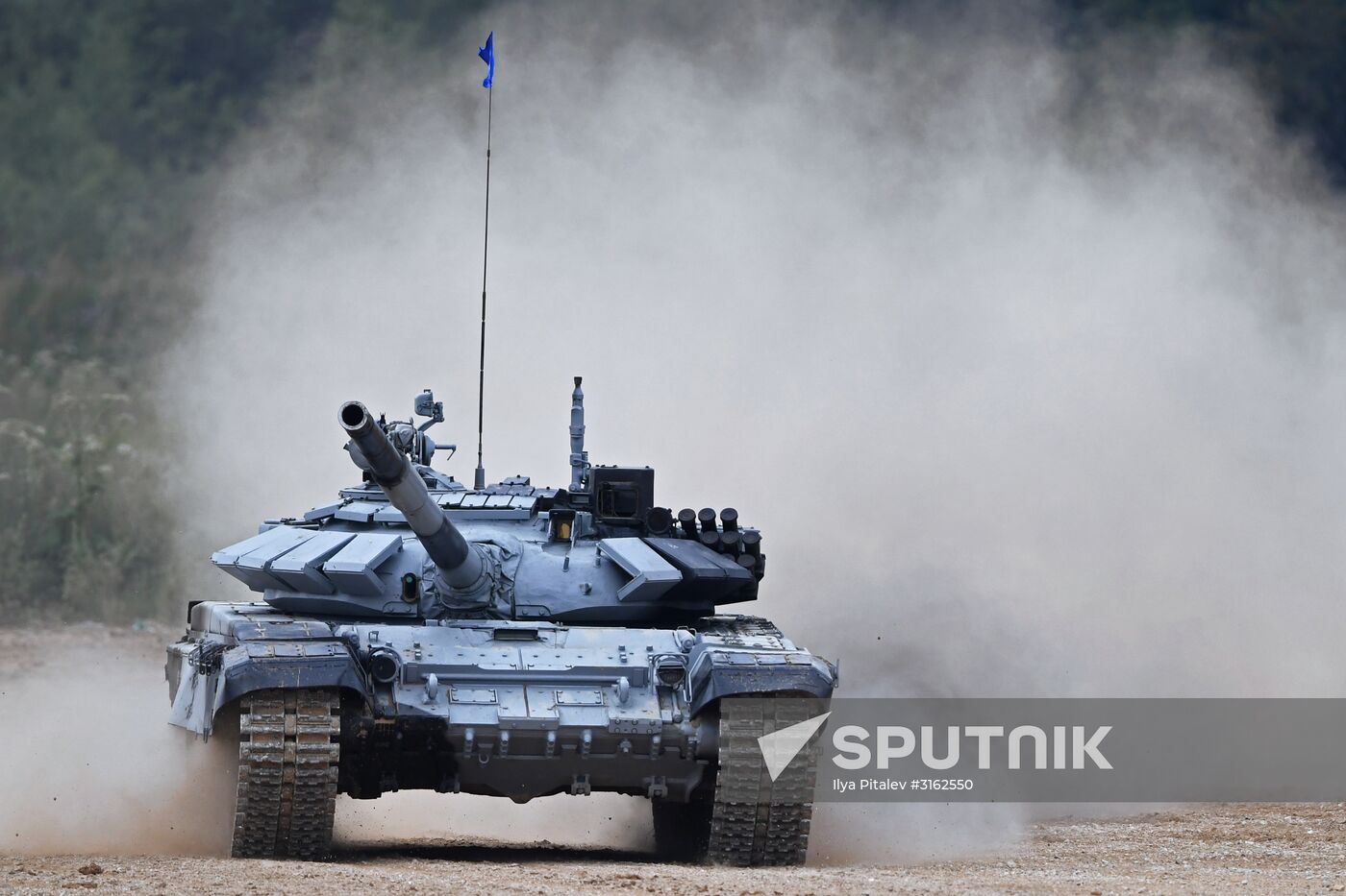 Tank Biathlon Stage 1: Individual race. Day One