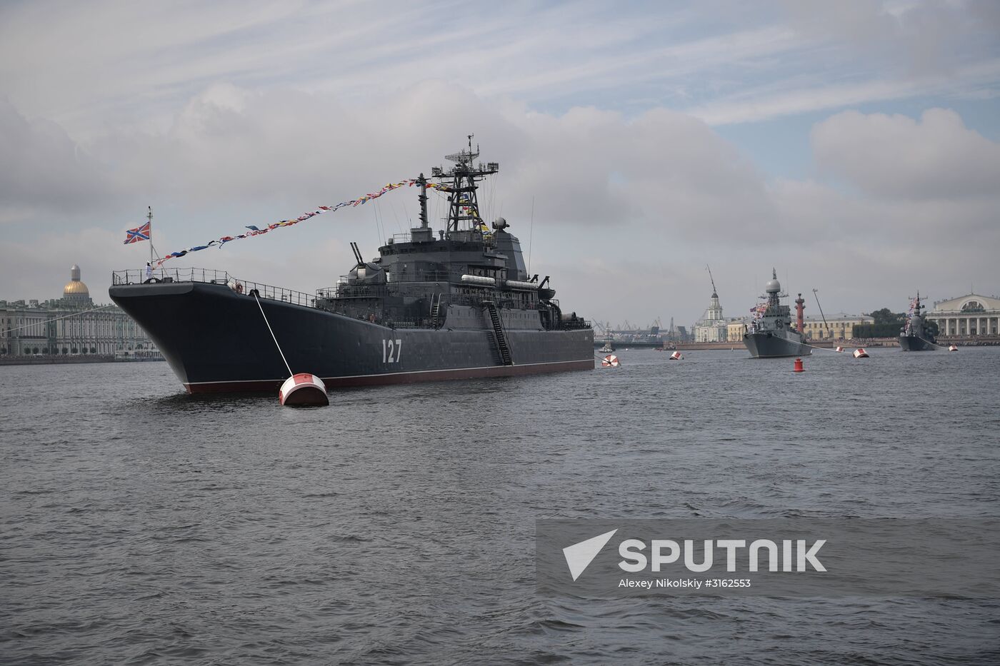 Navy Day celebrations in St. Petersburg