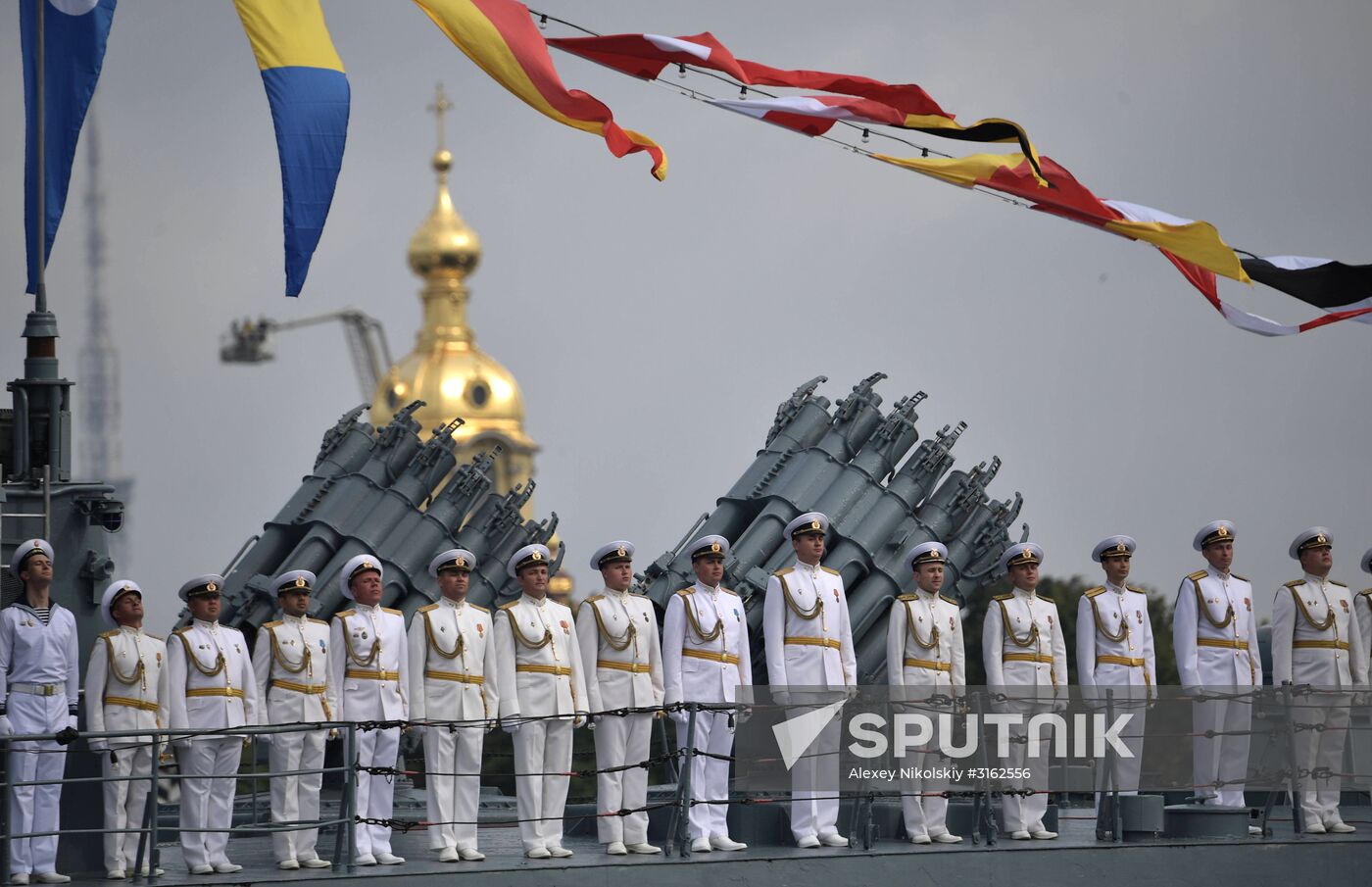 Navy Day celebrations in St. Petersburg