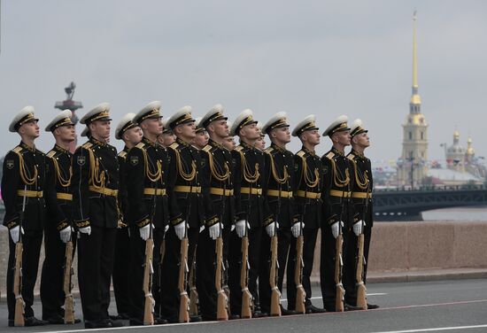 Navy Day celebrations in St. Petersburg
