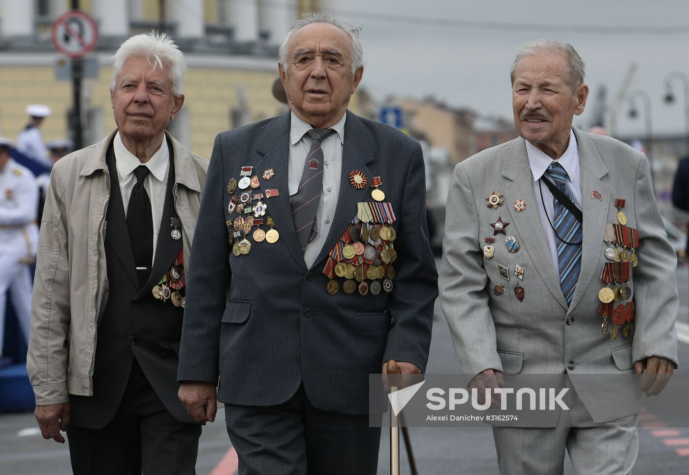 Navy Day celebrations in St. Petersburg