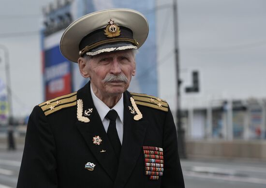 Navy Day celebrations in St. Petersburg