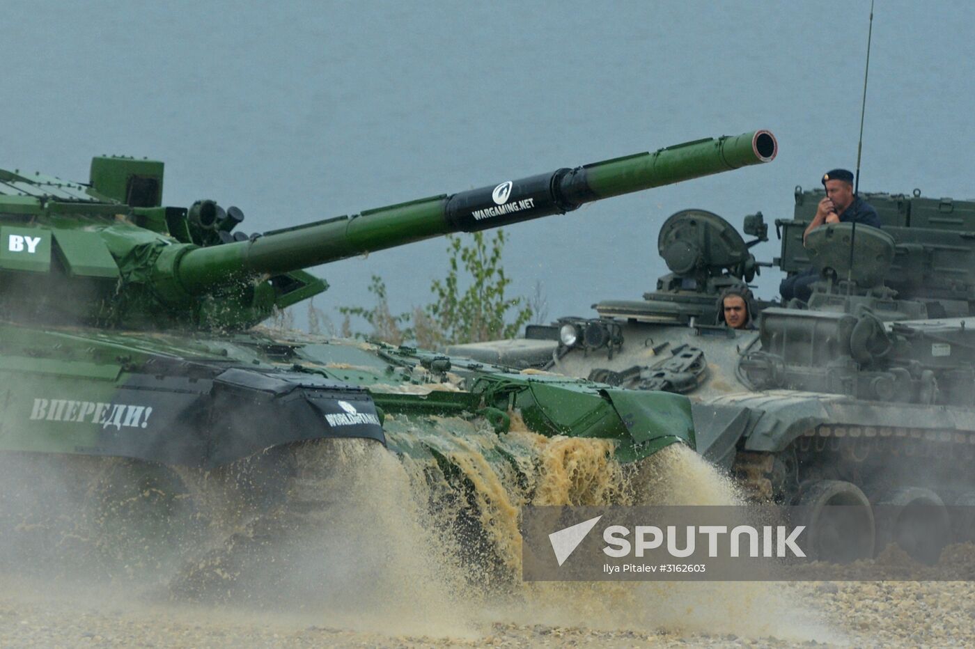 Tank Biathlon Stage 1: Individual race. Day One