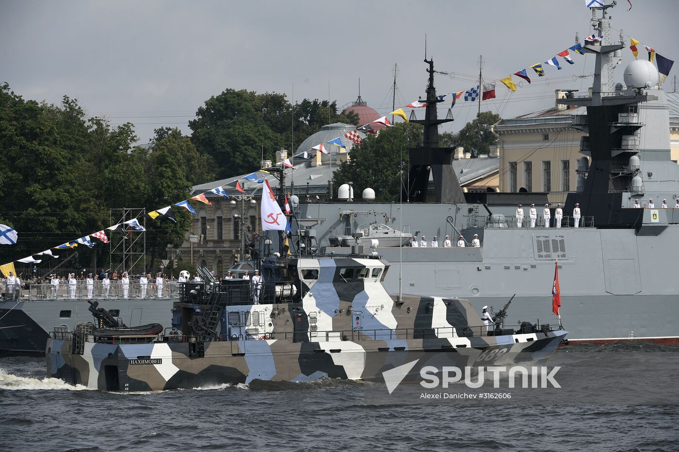 Navy Day celebrations in St. Petersburg