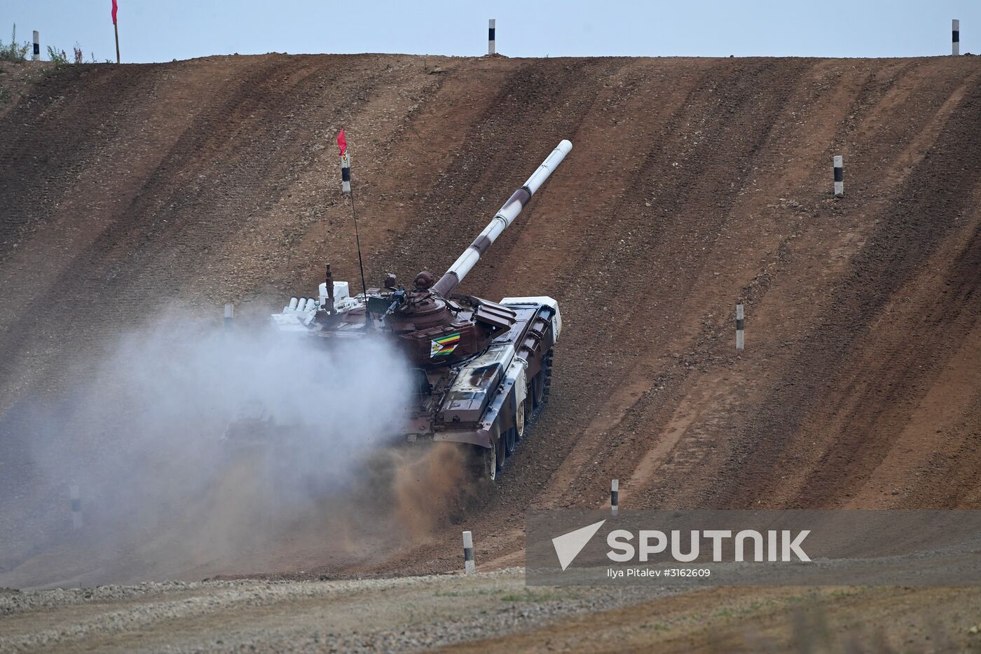 Tank Biathlon Stage 1: Individual race. Day One