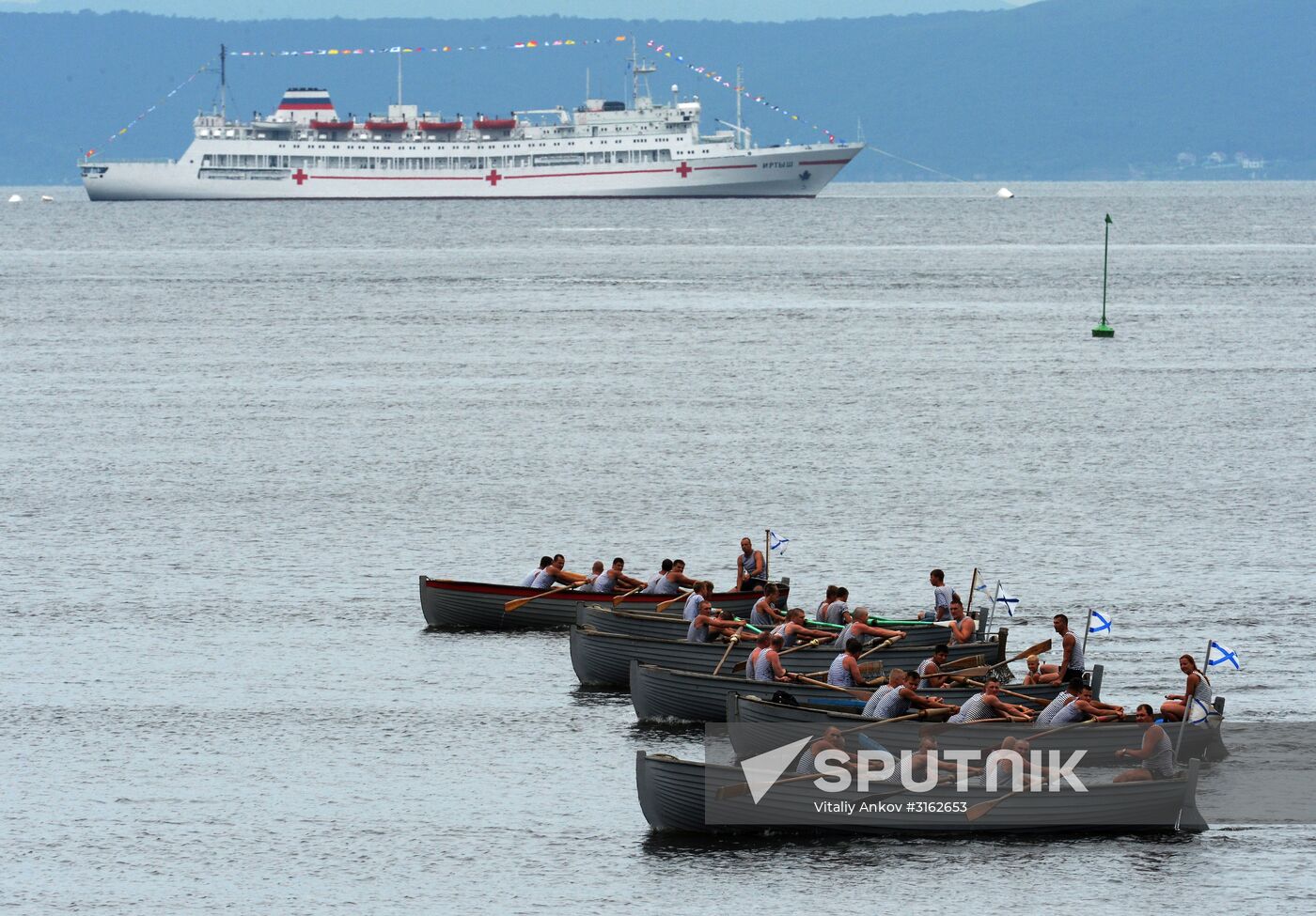Navy Day celebrations in Russian cities
