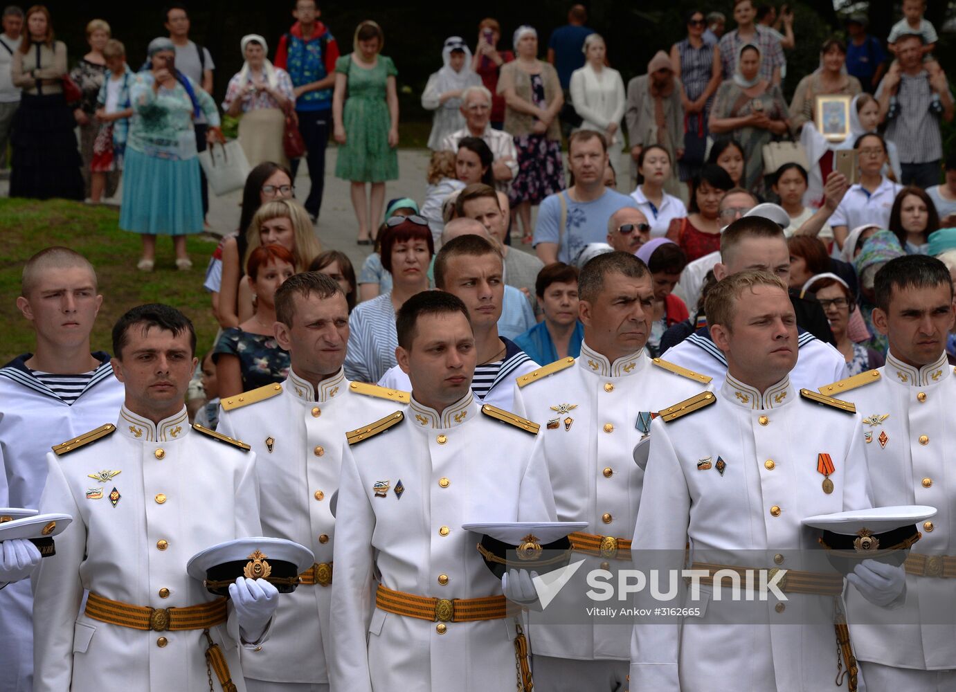 Navy Day celebrations in Russian cities