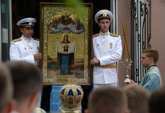 Navy Day celebrations in Russian cities
