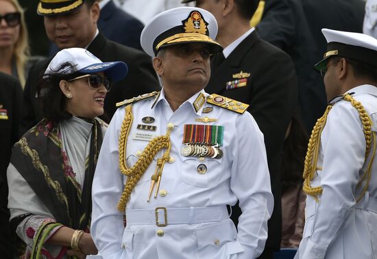 Navy Day celebrations in St. Petersburg
