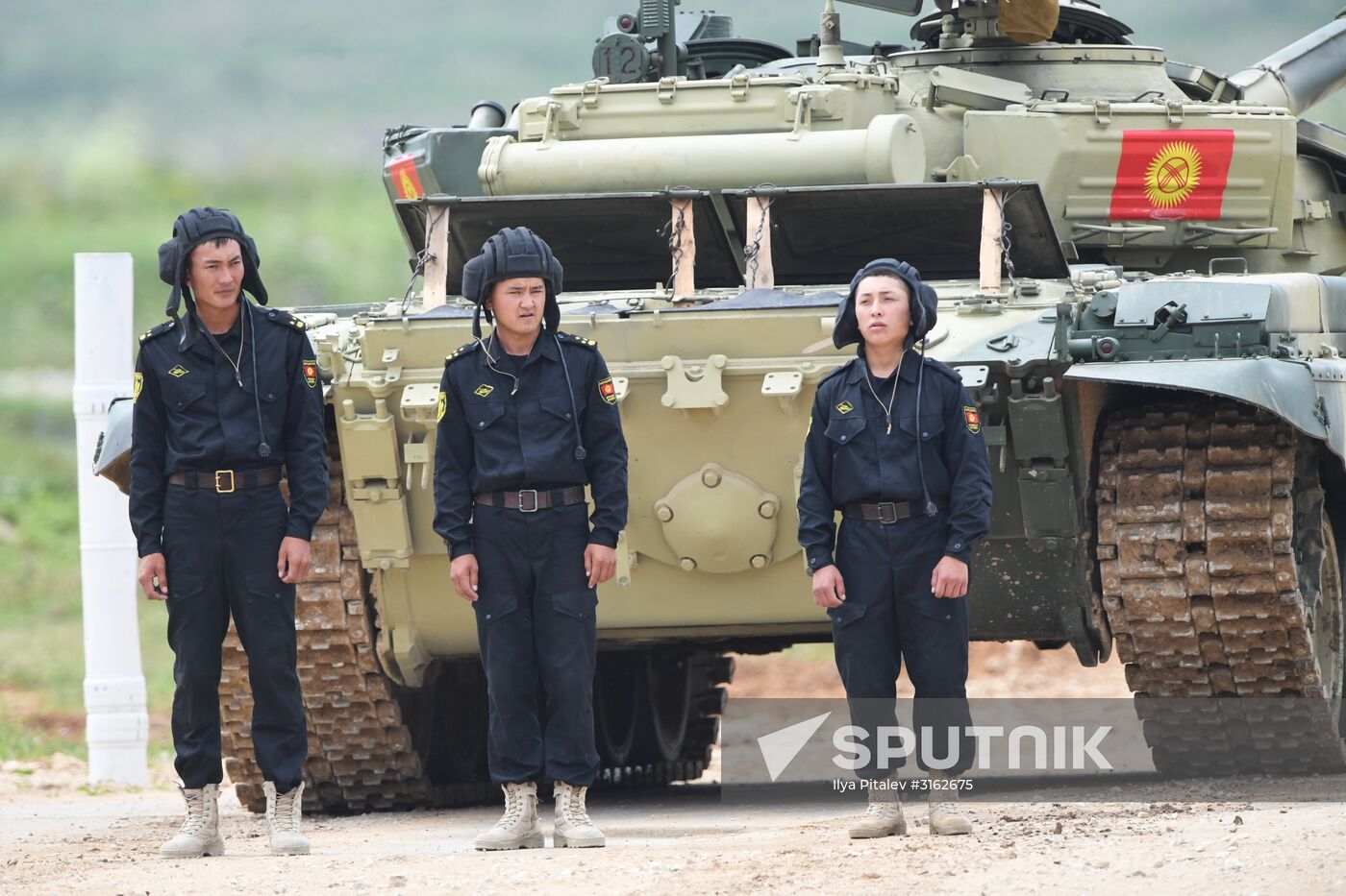 Tank Biathlon Stage 1: Individual race. Day One