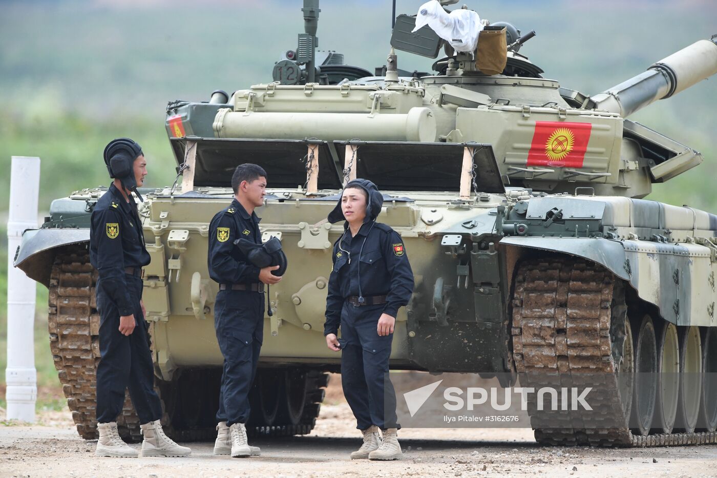 Tank Biathlon Stage 1: Individual race. Day One