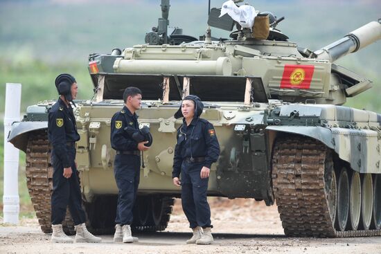 Tank Biathlon Stage 1: Individual race. Day One