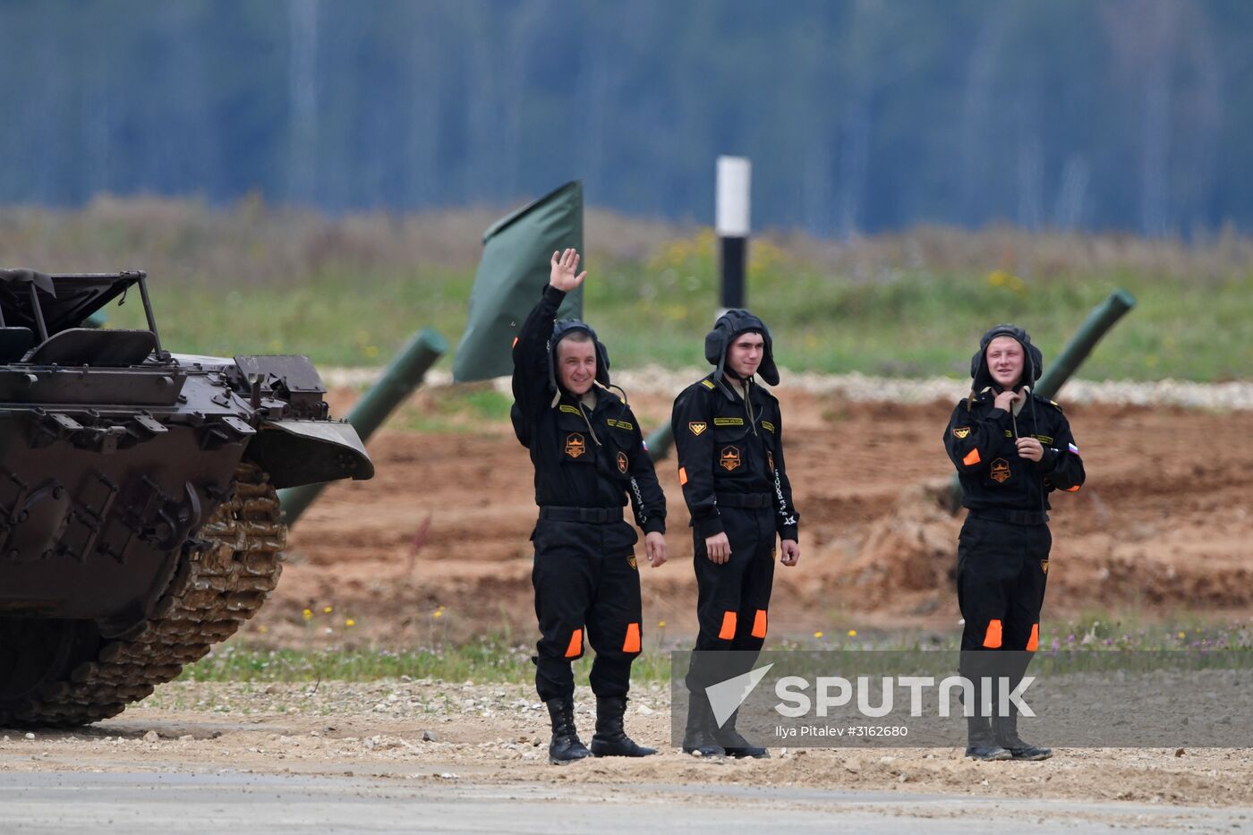 Tank Biathlon Stage 1: Individual race. Day One