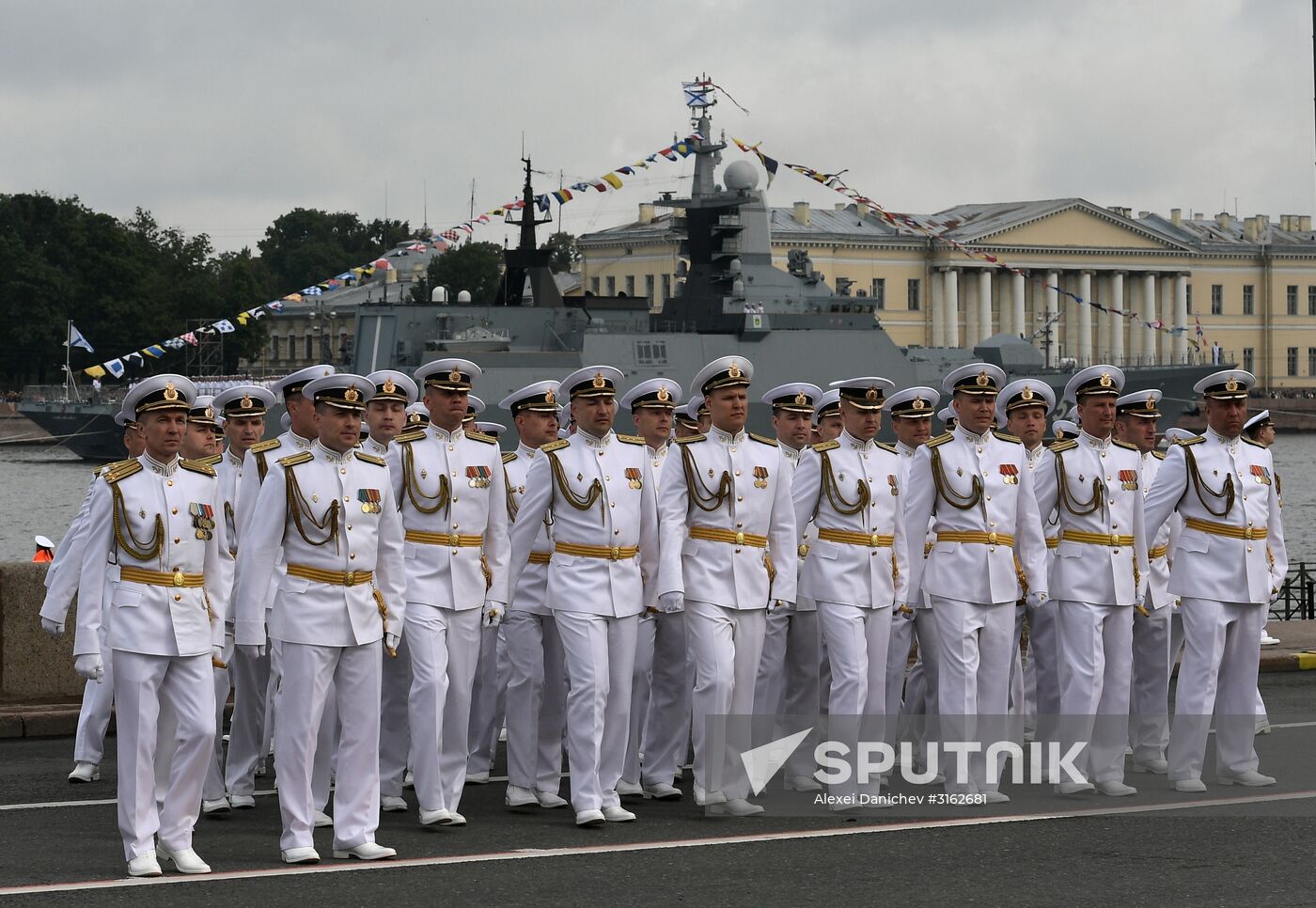 Navy Day celebrations in St. Petersburg