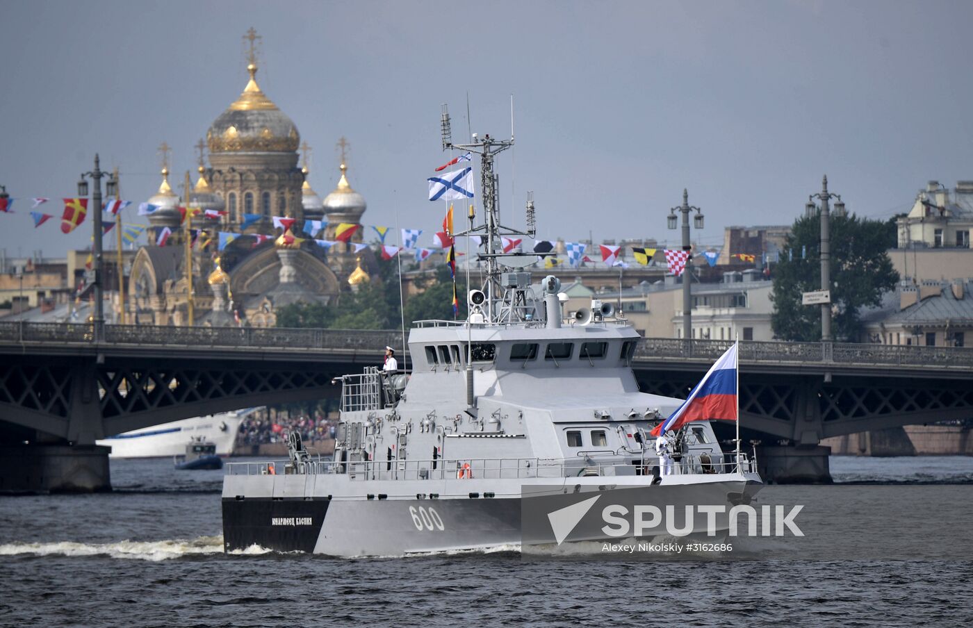 Navy Day celebrations in St. Petersburg