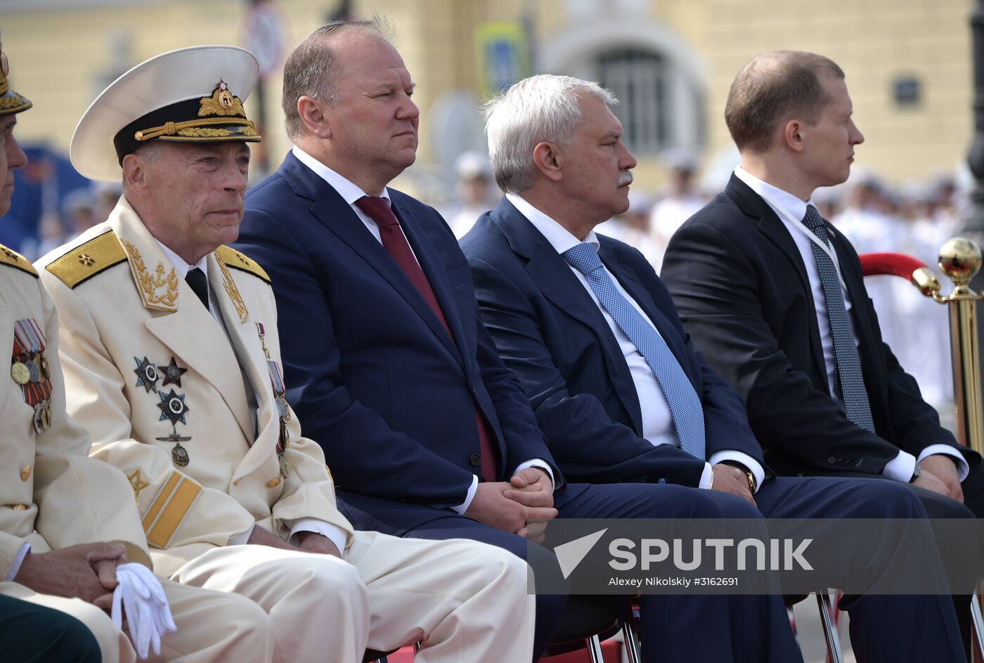 Navy Day celebrations in St. Petersburg