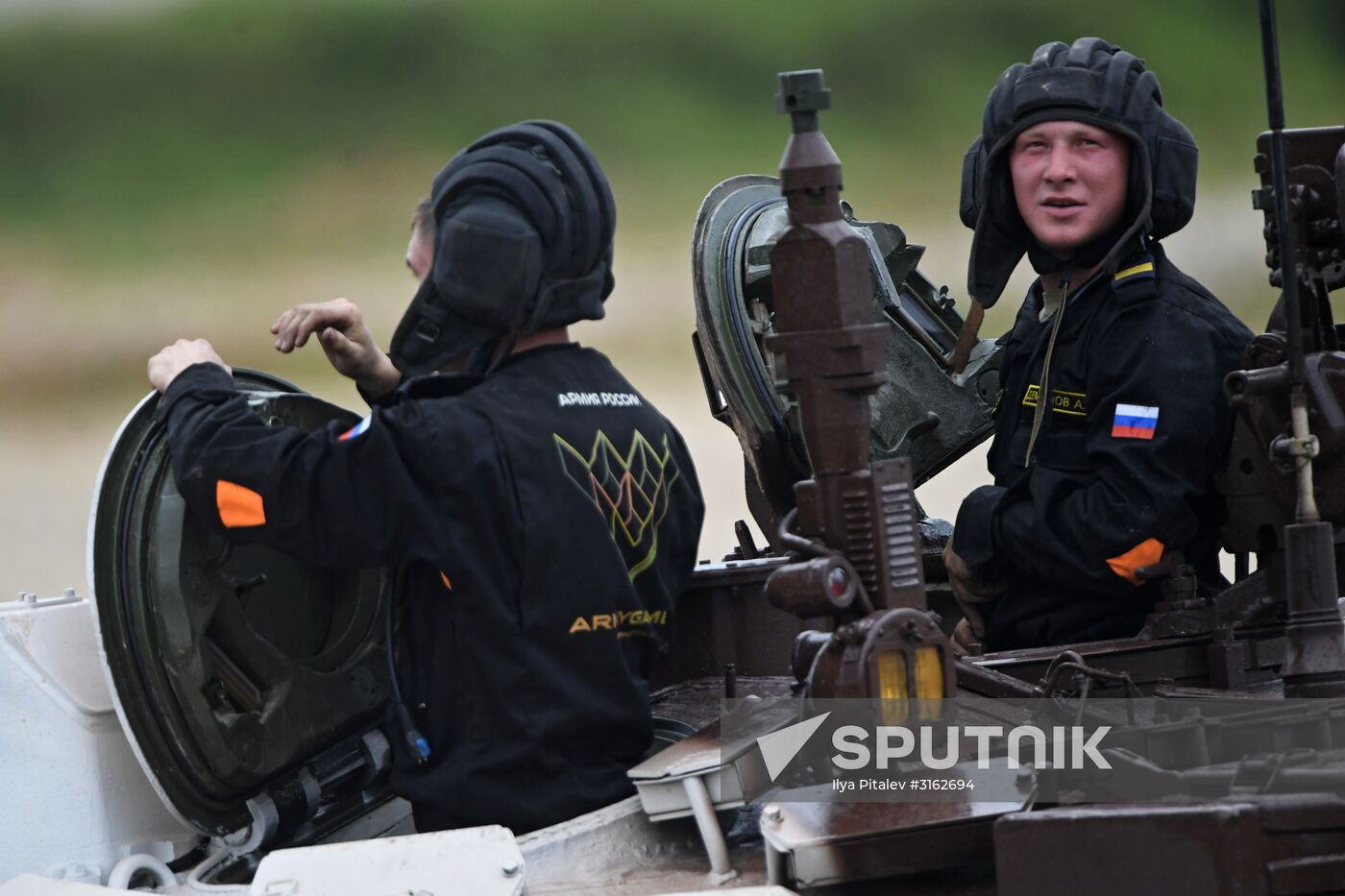 Tank Biathlon Stage 1: Individual race. Day One