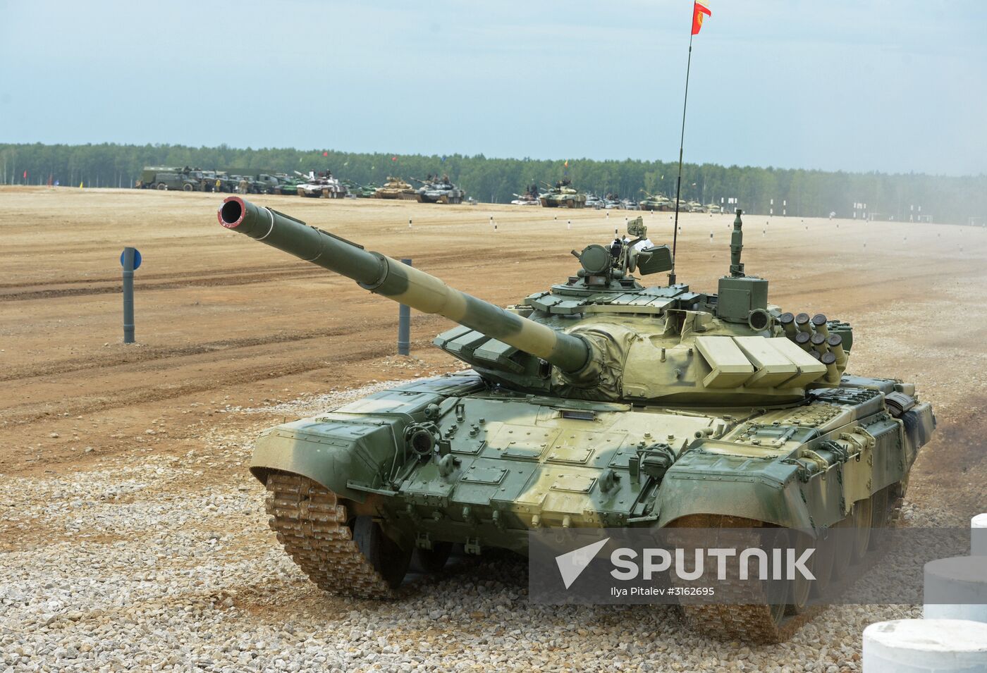 Tank Biathlon Stage 1: Individual race. Day One