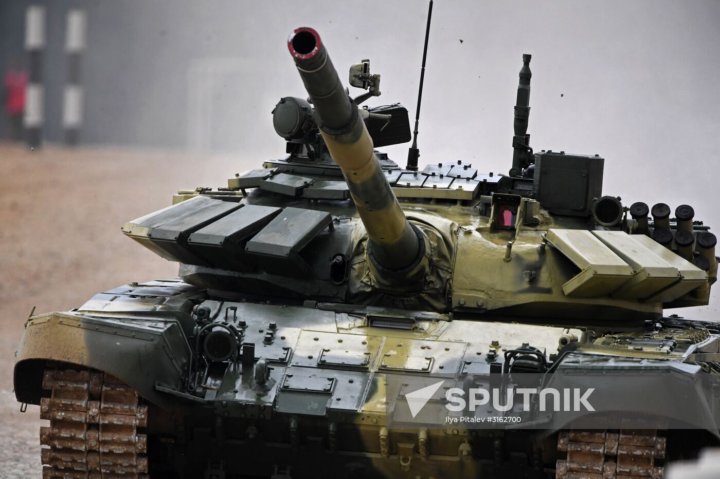 Tank Biathlon Stage 1: Individual race. Day One