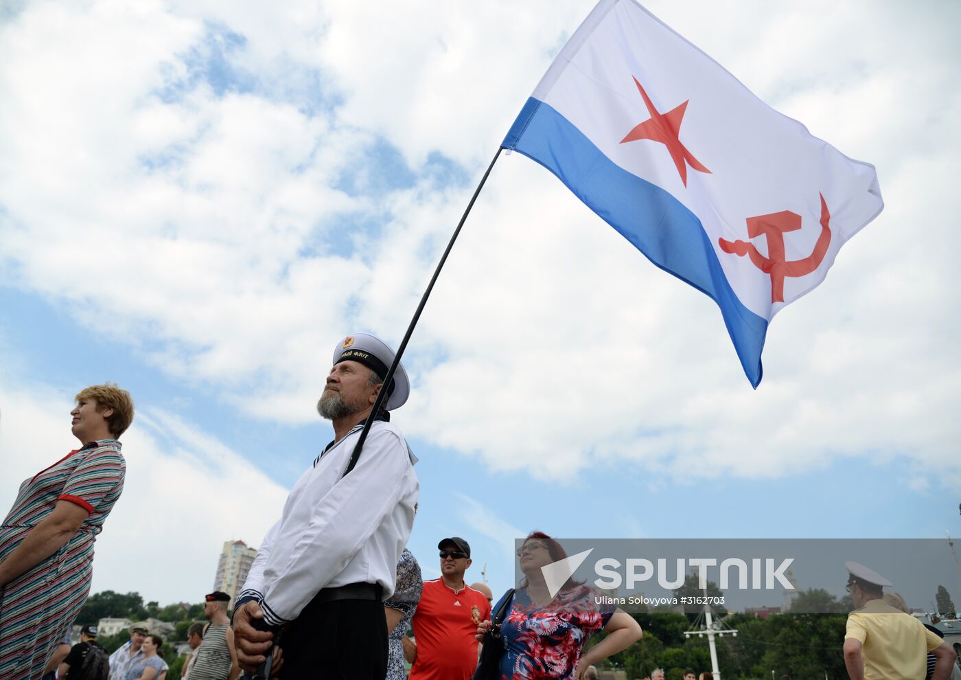 Navy Day celebrations in Russian cities