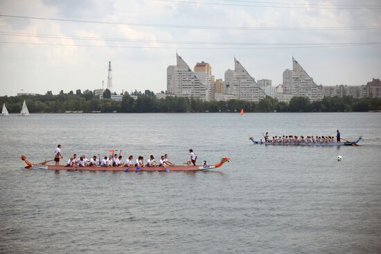 Navy Day celebrations in Russian cities