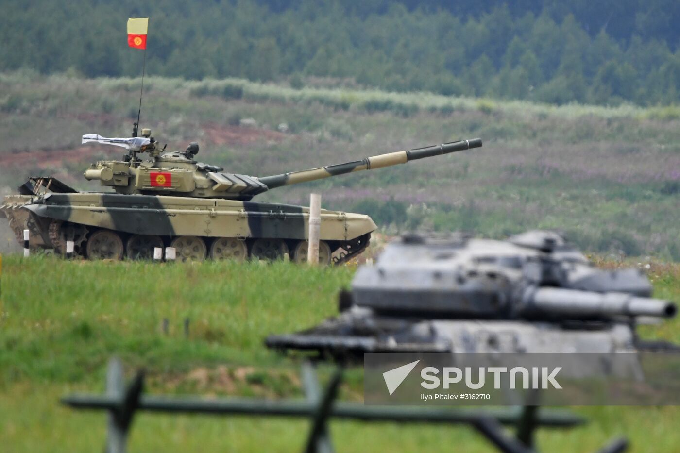 Tank Biathlon Stage 1: Individual race. Day One