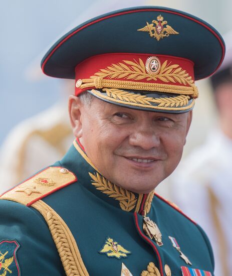 President Putin takes part in Navy Day celebrations