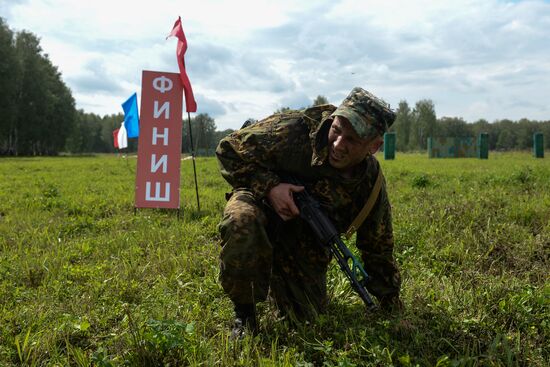 Ceremony to kick off Army Scout Masters competition in Novosibirsk Region