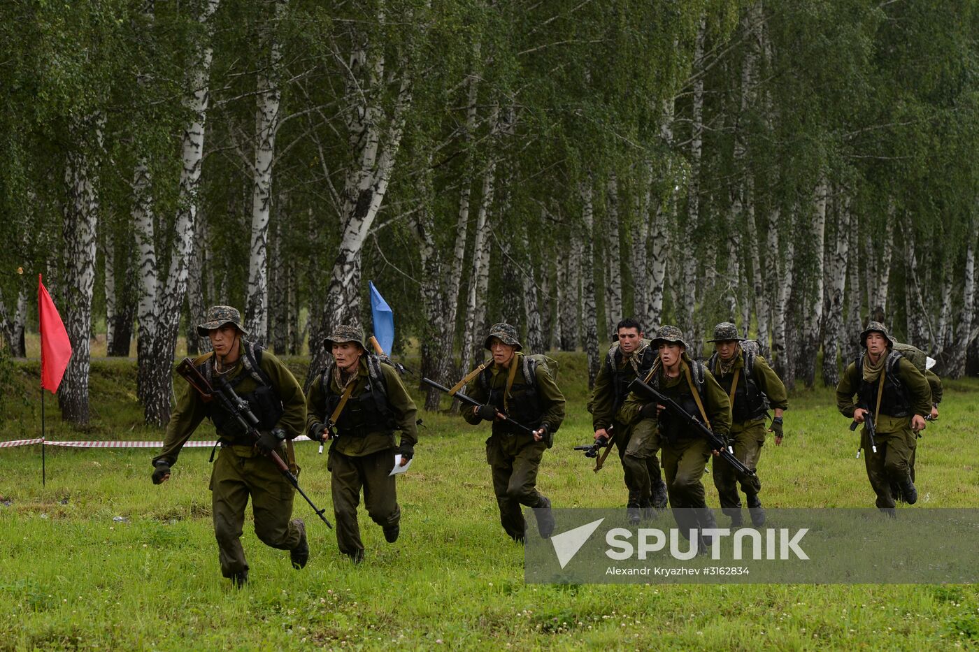 Ceremony to kick off Army Scout Masters competition in Novosibirsk Region