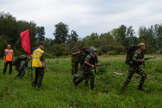 Ceremony to kick off Army Scout Masters competition in Novosibirsk Region