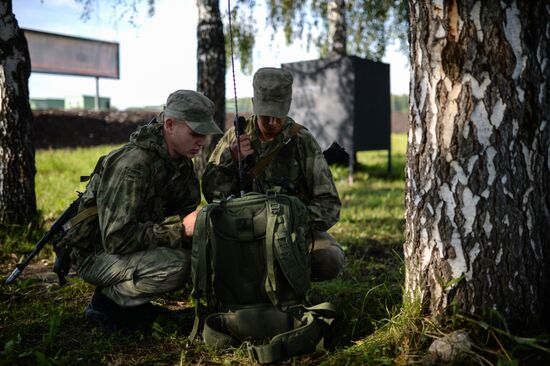 High Achievers of Combat Reconnaissance competition kicks off in Novosibirsk Region