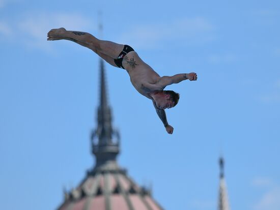 17th FINA World Championships. High diving. Men